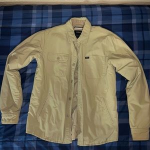 Tan RVCA jacket size small, barely worn great condition.